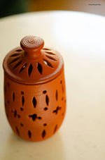 Tara Handmade Terracotta Candleholder.
