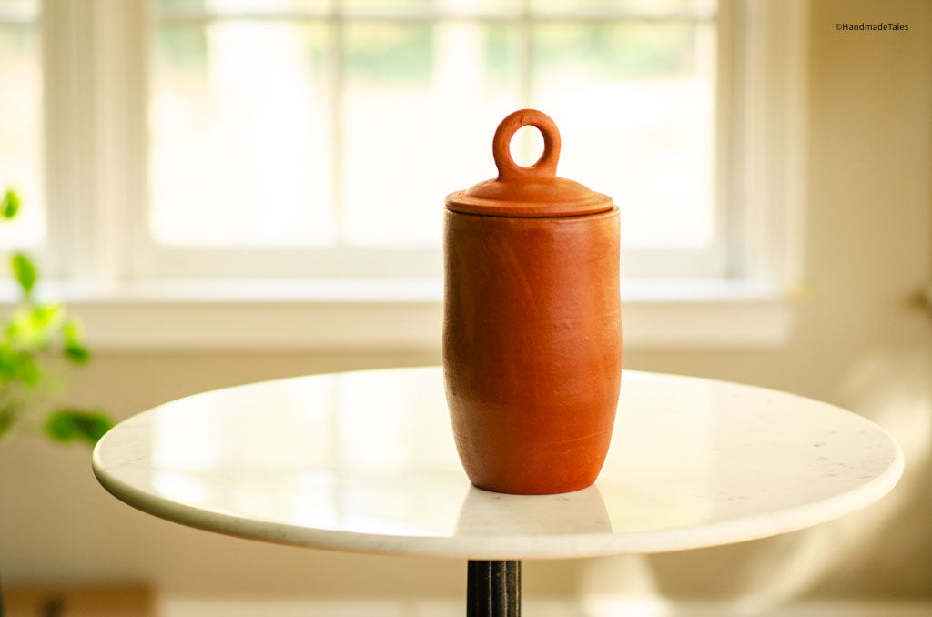 Sia Handmade Terracotta Multipurpose Jar