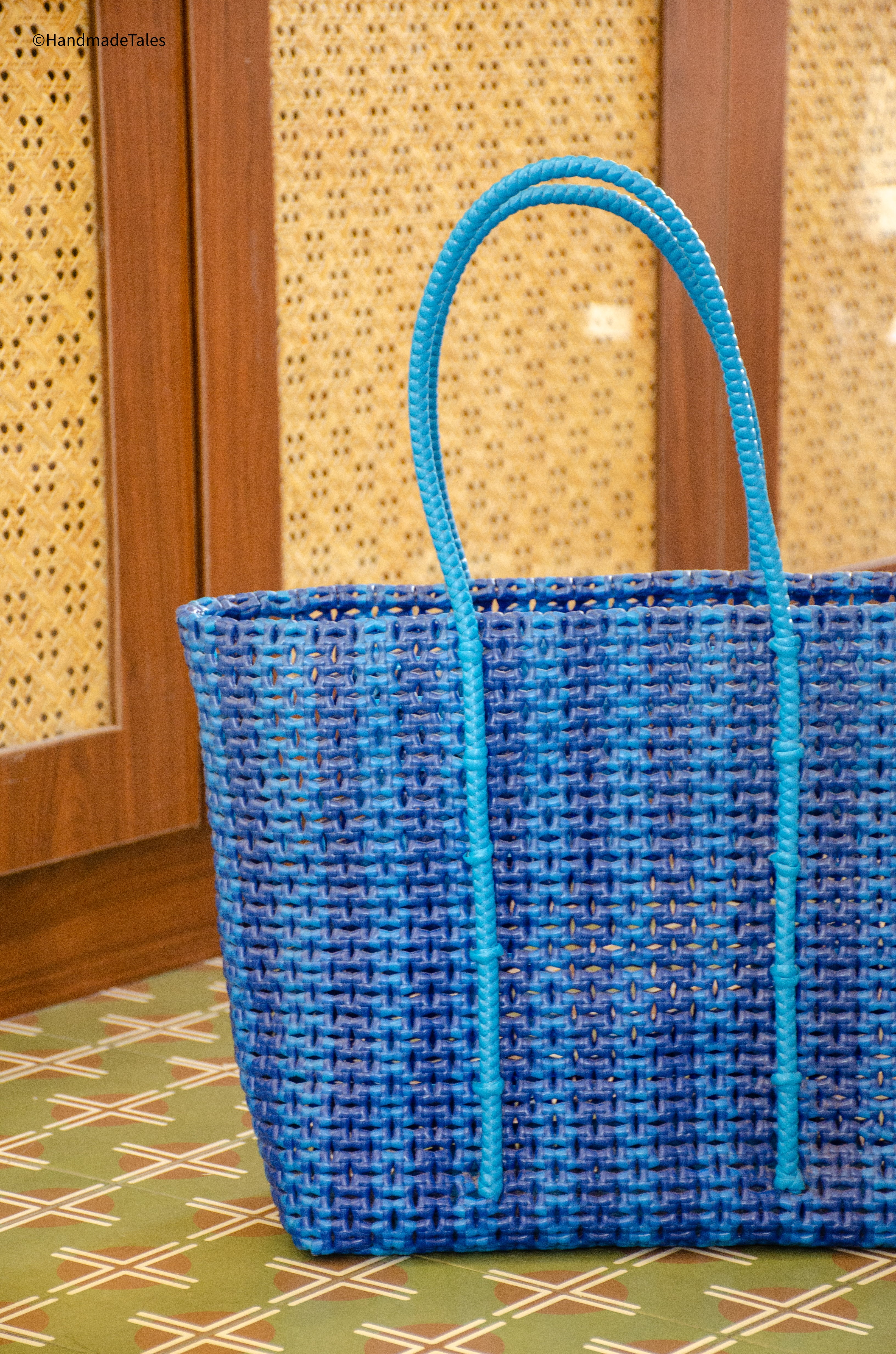 Stroll by the Marina  - Large, Reusable Tote.