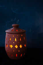 Tara Handmade Terracotta Candleholder.