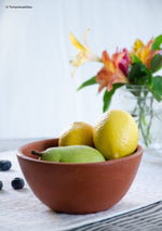 Pair of Handmade Clay Bowls
