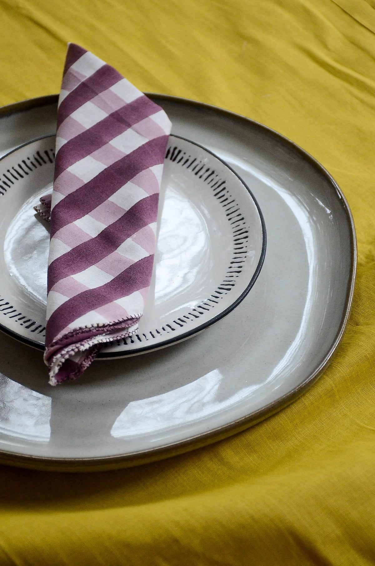 Hand Block Printed Cotton Napkins, Set of 4