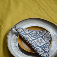 Hand Block Printed Cotton Napkins, Set of 4