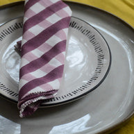 Hand Block Printed Cotton Napkins, Set of 4