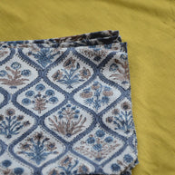 Hand Block Printed Cotton Napkins, Set of 4