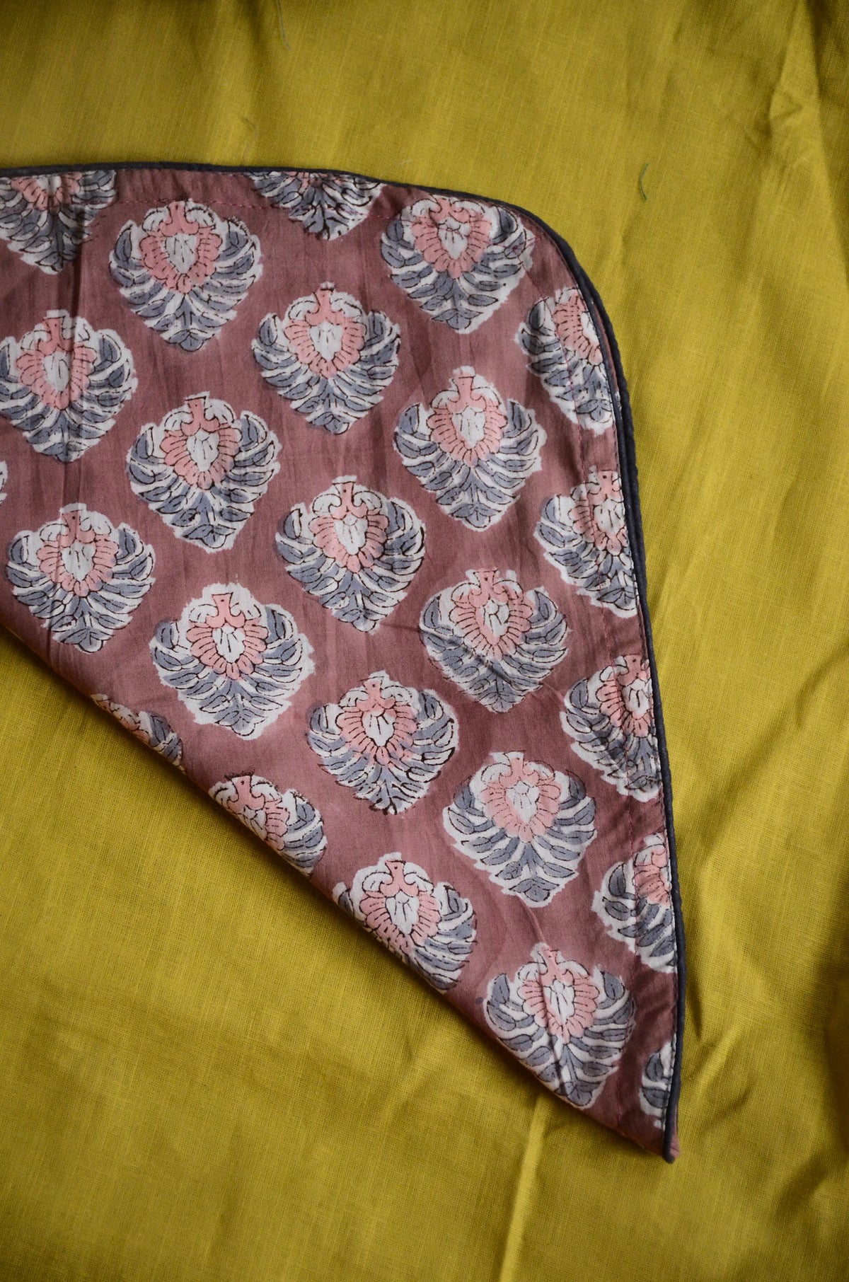 Hand Block Printed Cotton Napkins, Set of 4