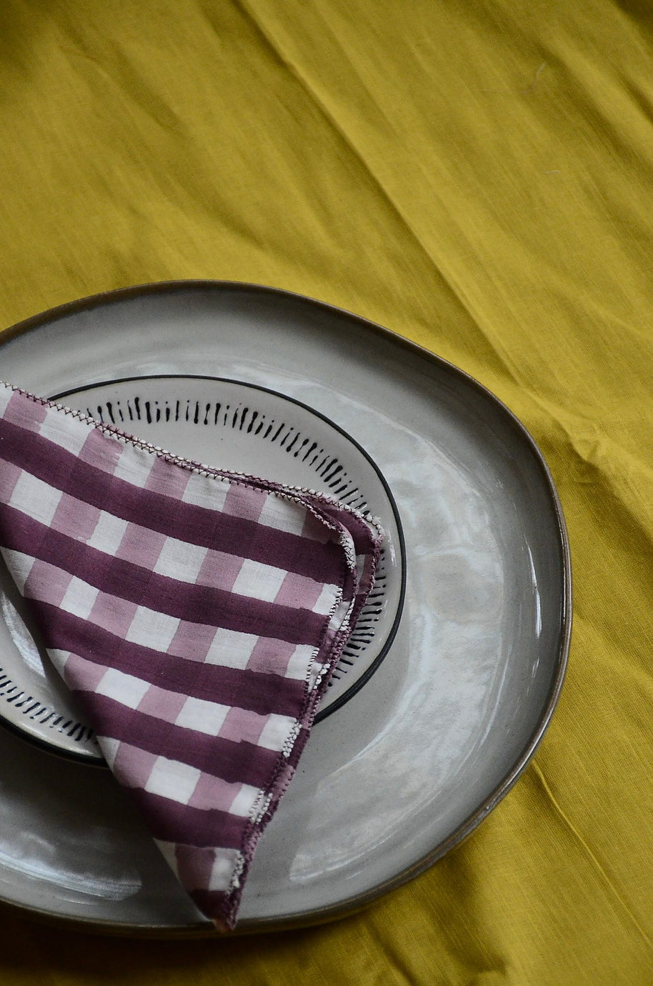 Hand Block Printed Cotton Napkins, Set of 4