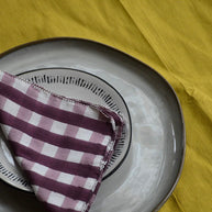 Hand Block Printed Cotton Napkins, Set of 4