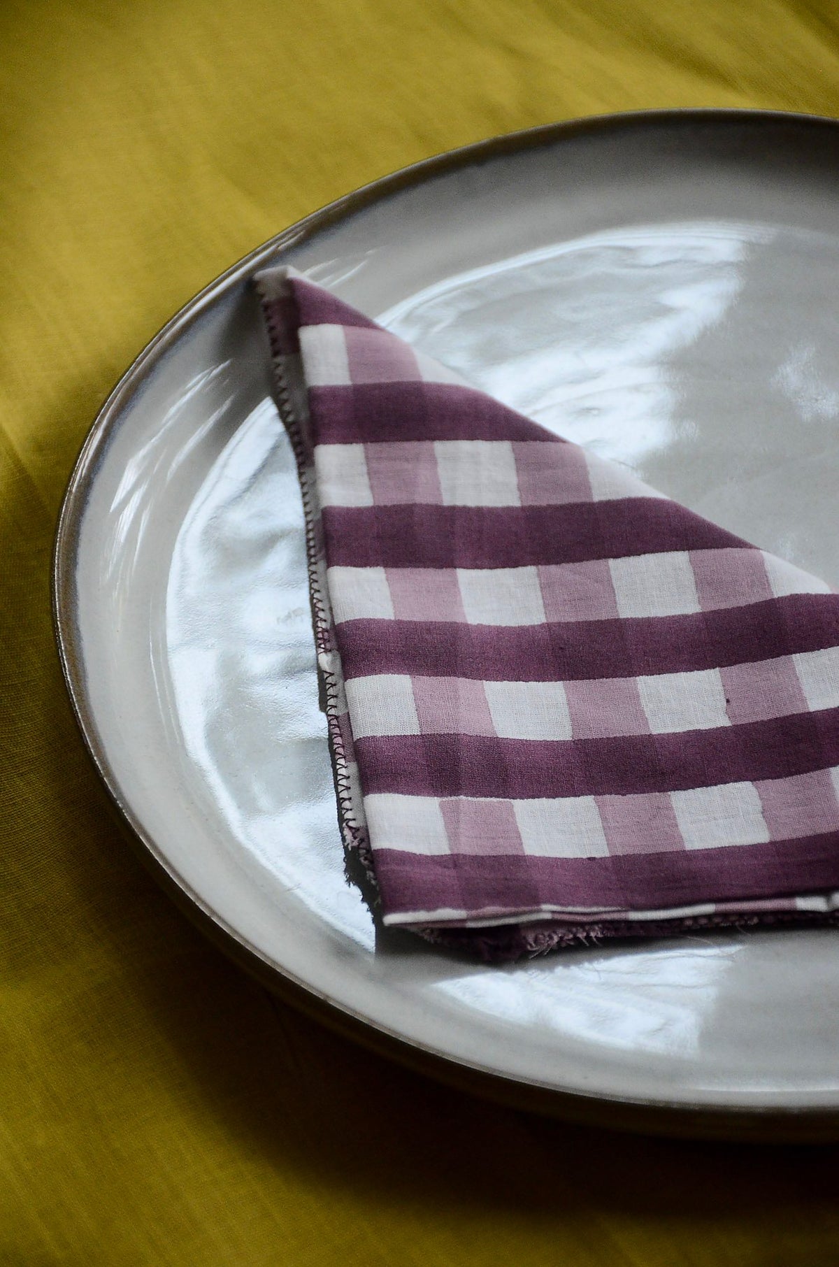 Hand Block Printed Cotton Napkins, Set of 4