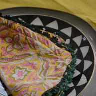 Hand Block Printed Cotton Napkins, Set of 4