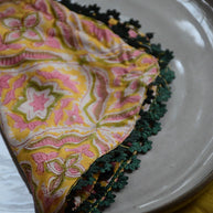 Hand Block Printed Cotton Napkins, Set of 4