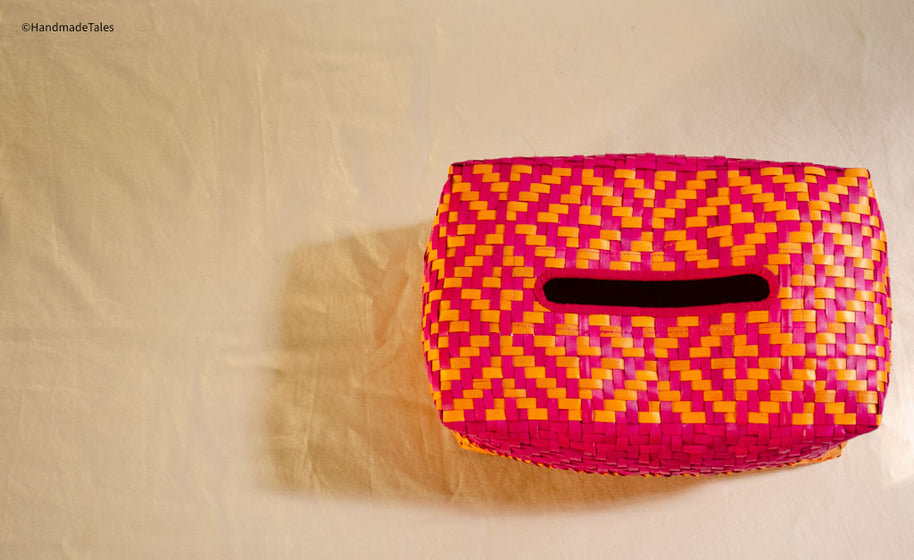 Handwoven Kottan - Tissue Box.