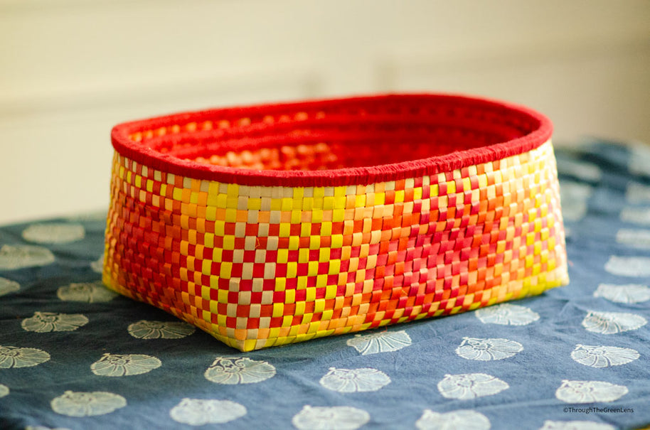 Handwoven Kottan Basket.
