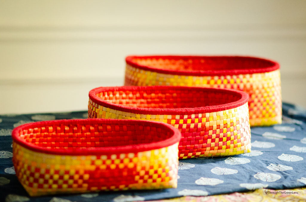 Handwoven Kottan Basket.