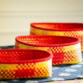 Handwoven Kottan Basket.