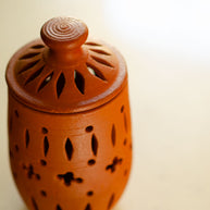Tara Handmade Terracotta Candleholder.