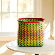 Handwoven Kottan Tall Basket.