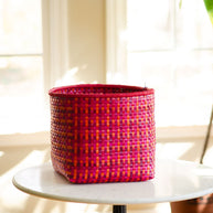 Handwoven Kottan Tall Basket.