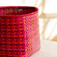 Handwoven Kottan Tall Basket.