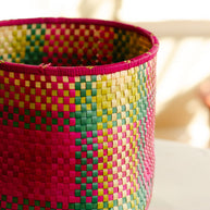 Handwoven Kottan Tall Basket.