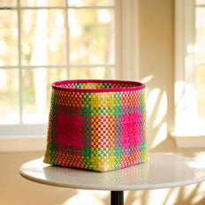 Handwoven Kottan Tall Basket.