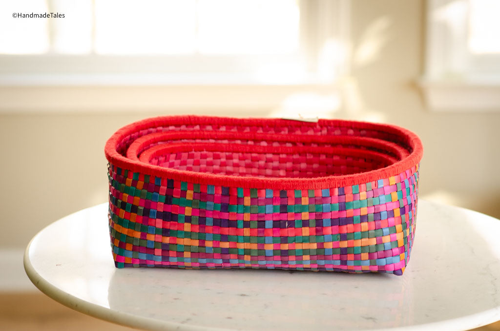 Handwoven Kottan Basket.