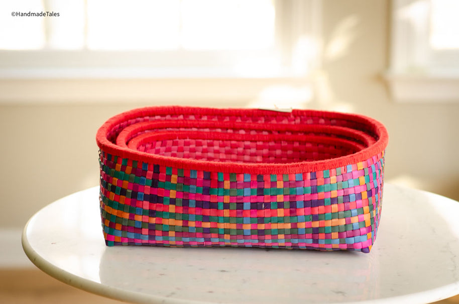 Handwoven Kottan Basket.