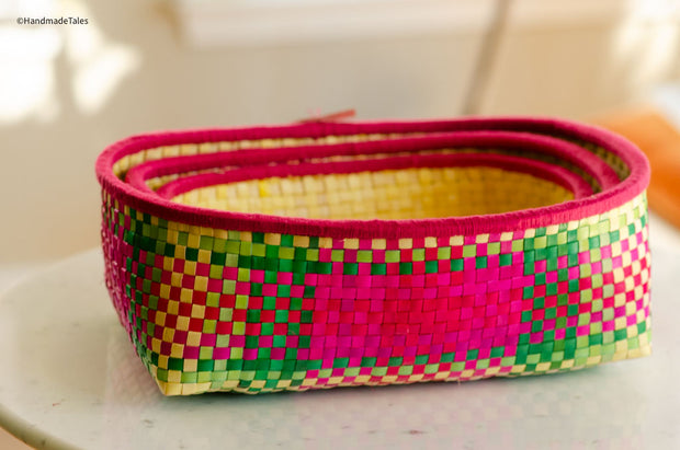 Handwoven Kottan Basket.