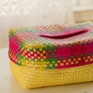 Handwoven Kottan - Tissue Box.
