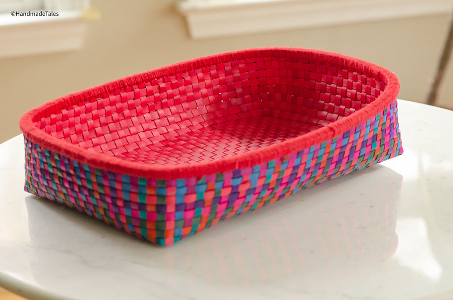 Handwoven Kottan Tray.