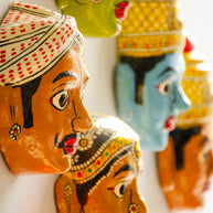 Set of 2 - Cherial Wall Masks - Small