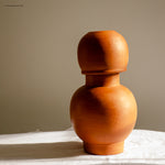 Handmade Terracotta Carafe & Cup.