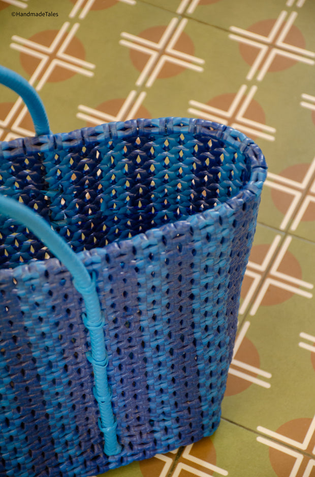 Stroll by the Marina  - Large, Reusable Tote.