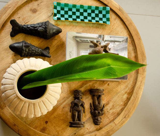 Matsya - Black Terracotta Fish Pair