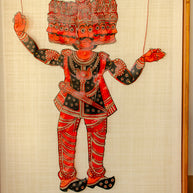 Ravana, the Ten-Faced King | Tholu Bommalata Leather Puppet