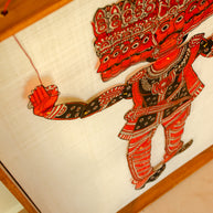 Ravana, the Ten-Faced King | Tholu Bommalata Leather Puppet