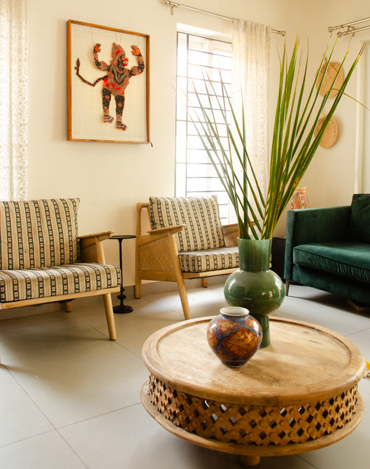 Hanuman in the Lankadhahana | Tholu Bommalata Leather Puppet