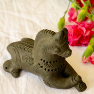 ASHVA - Black Terracotta Horse