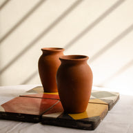 Athangudi Tiles - Geometric Pattern 1 - Set of 4
