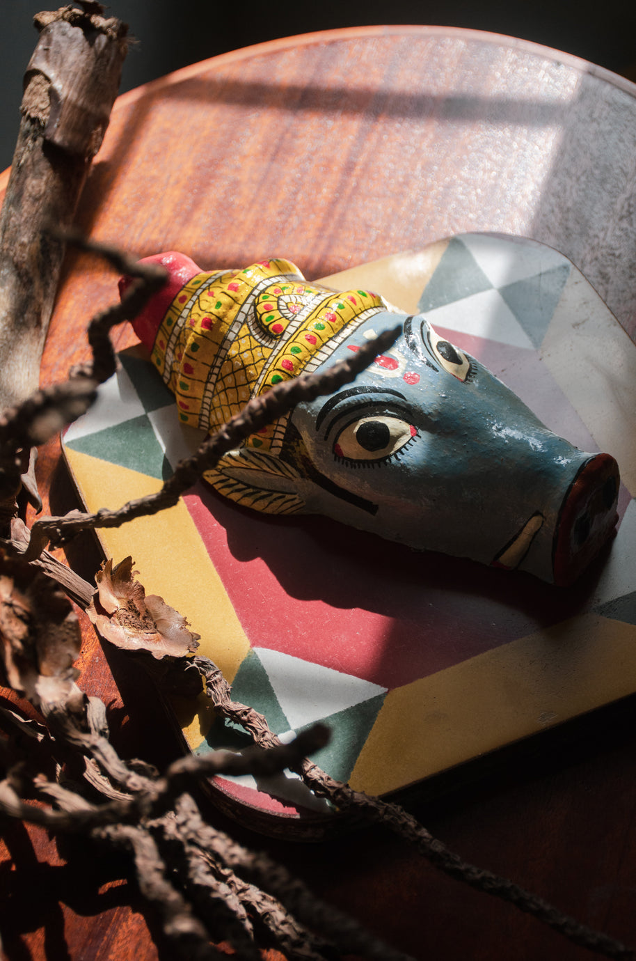 Cheriyal Wall Masks - Hanuman & Varahi