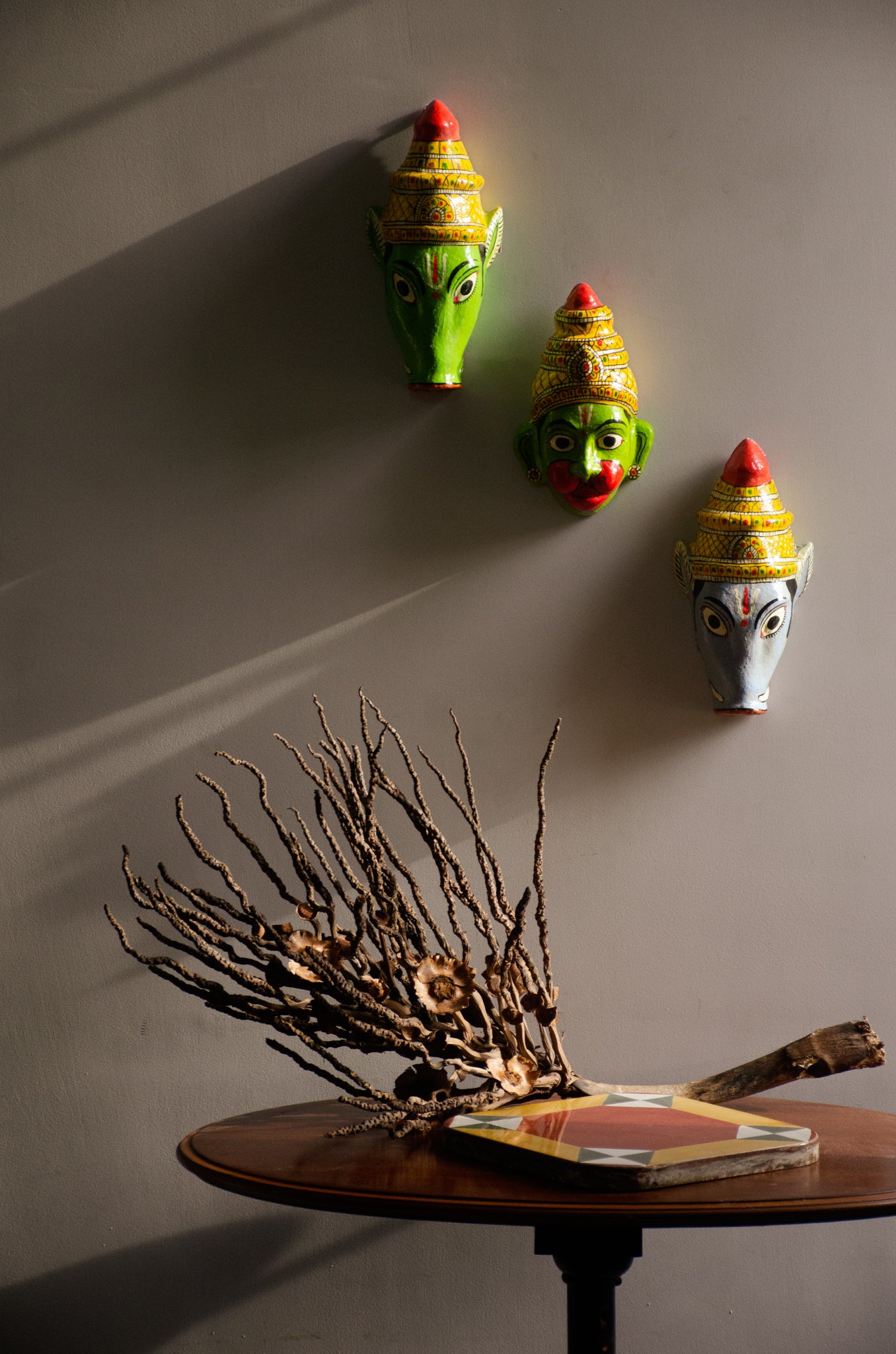 Cheriyal Wall Masks - Hanuman & Varahi