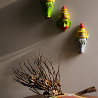 Cheriyal Wall Masks - Hanuman & Varahi