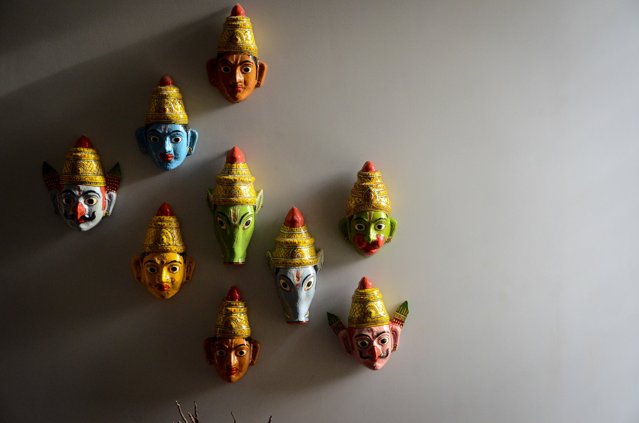 The Celestial Nine - Cheriyal Art Installation