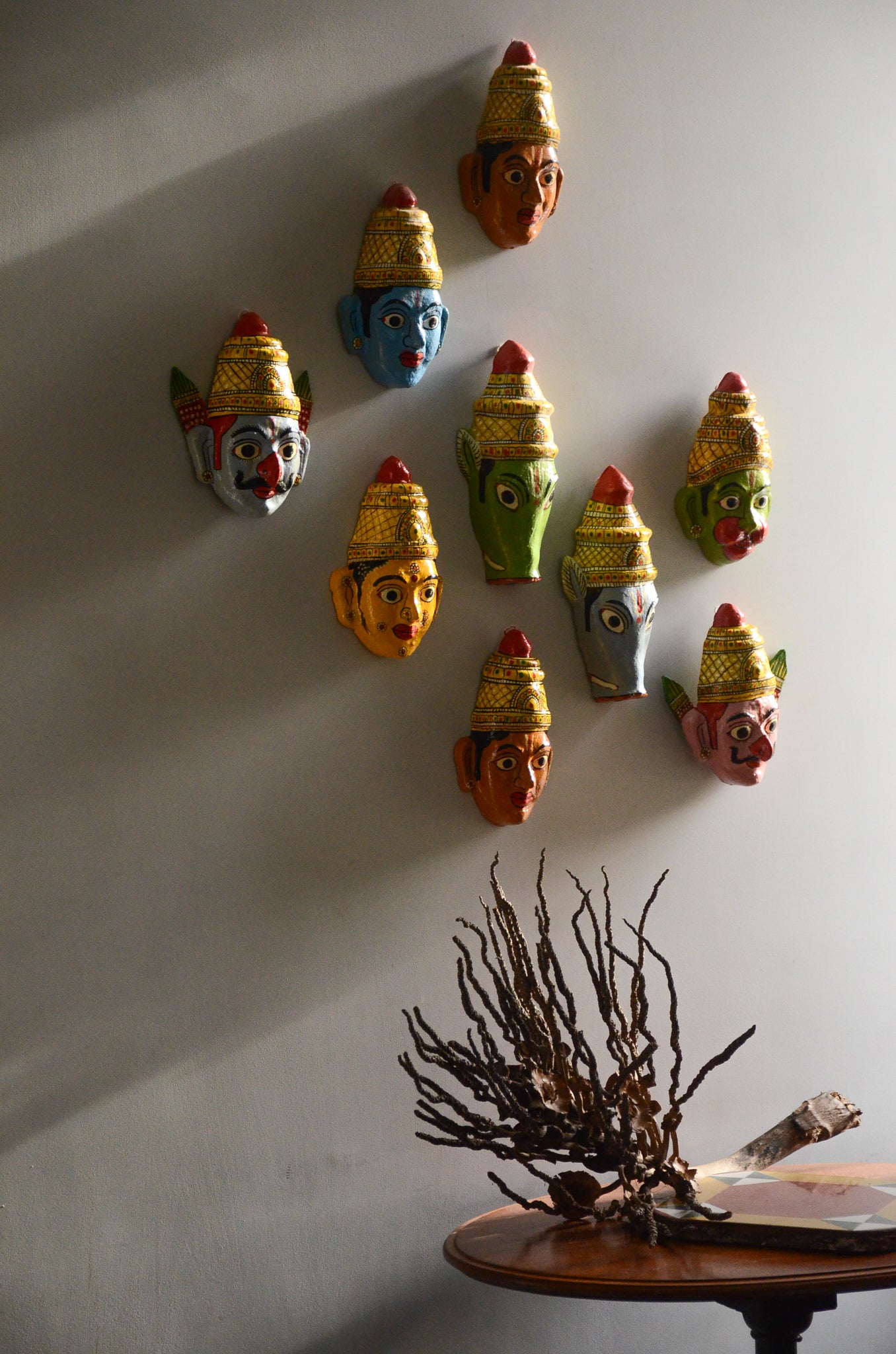 The Celestial Nine - Cheriyal Art Installation
