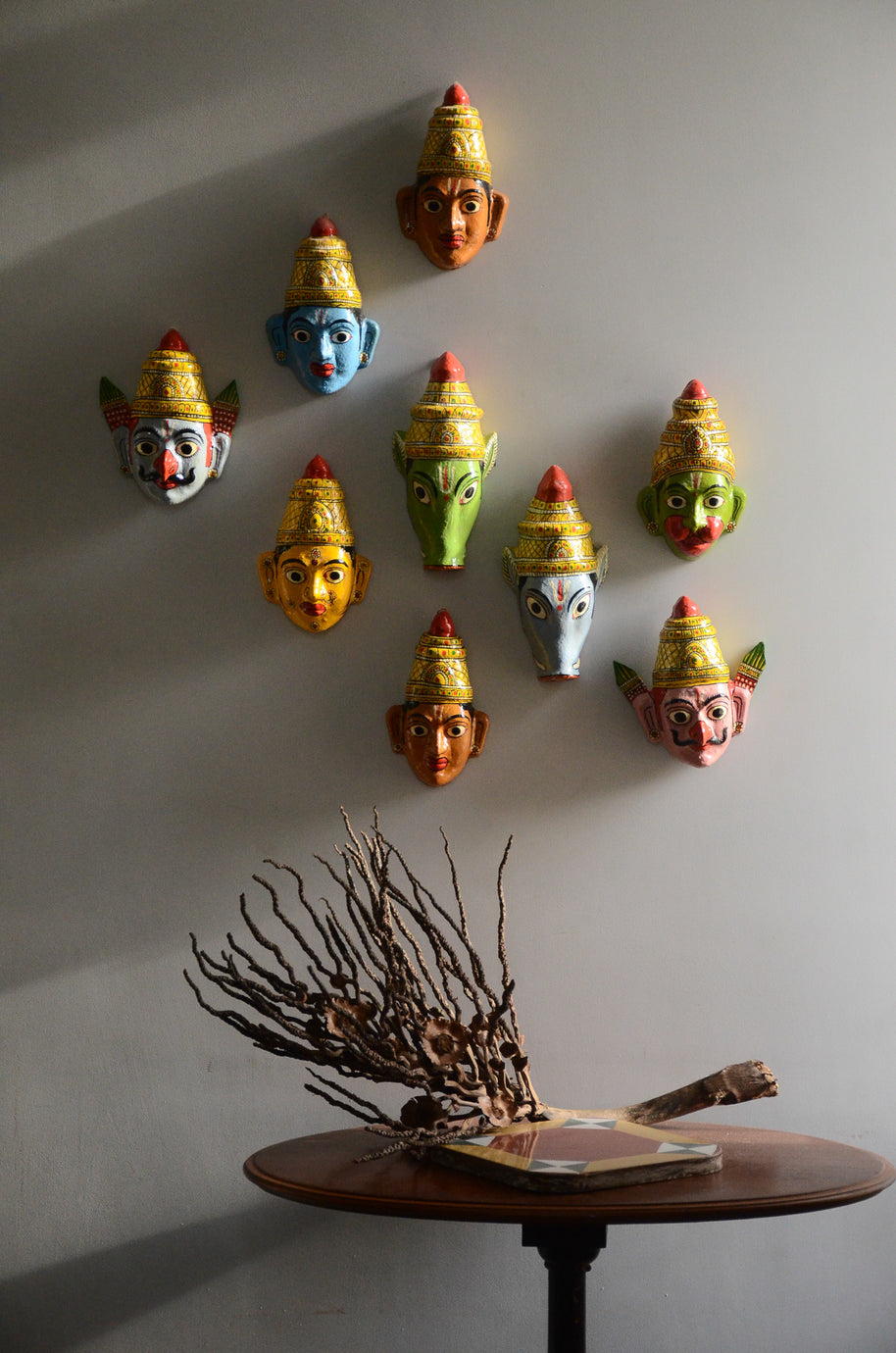 The Celestial Nine - Cheriyal Art Installation