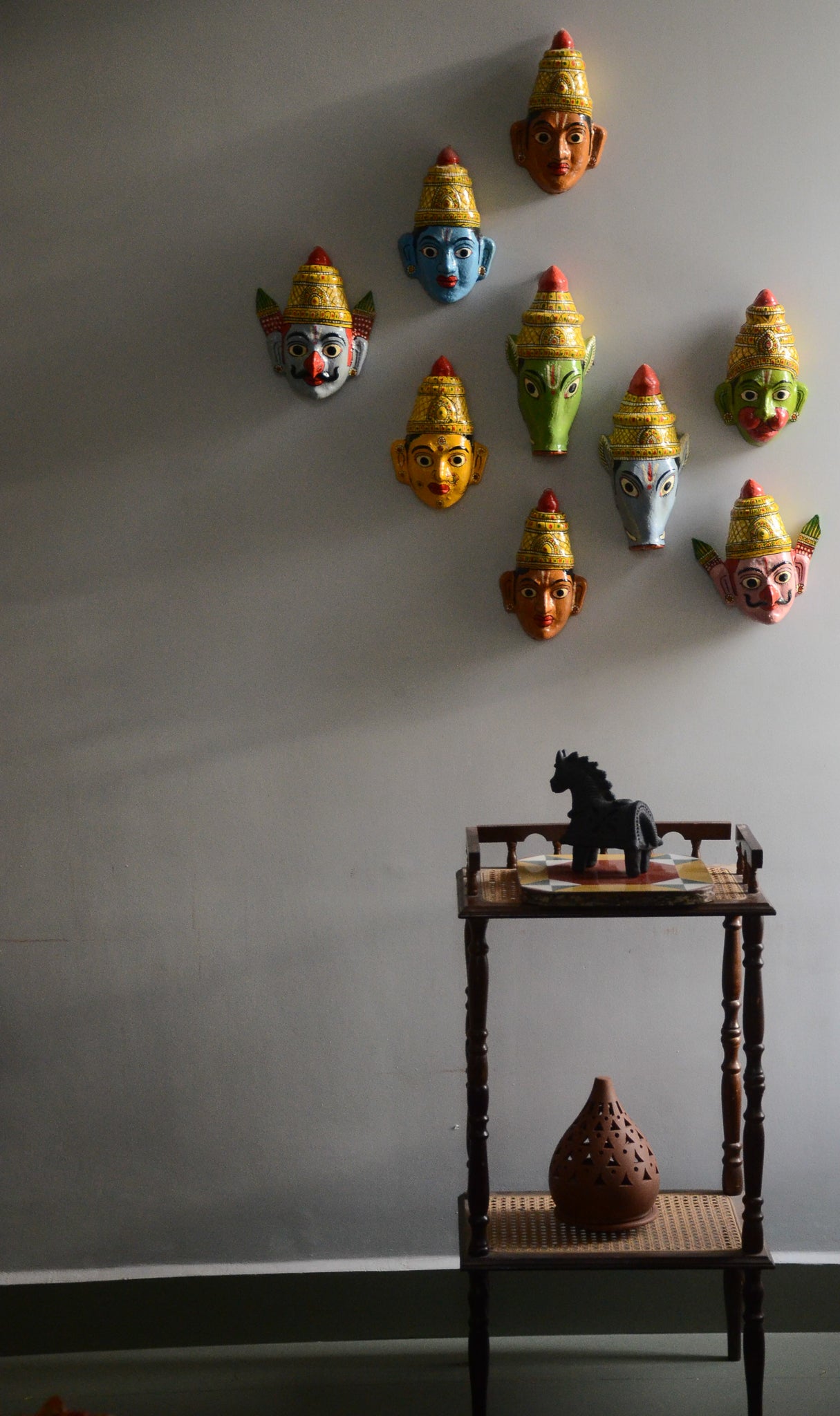 The Celestial Nine - Cheriyal Art Installation