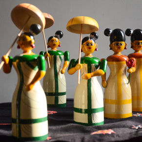 Kondapalli - Pair of Kerala Style Girls