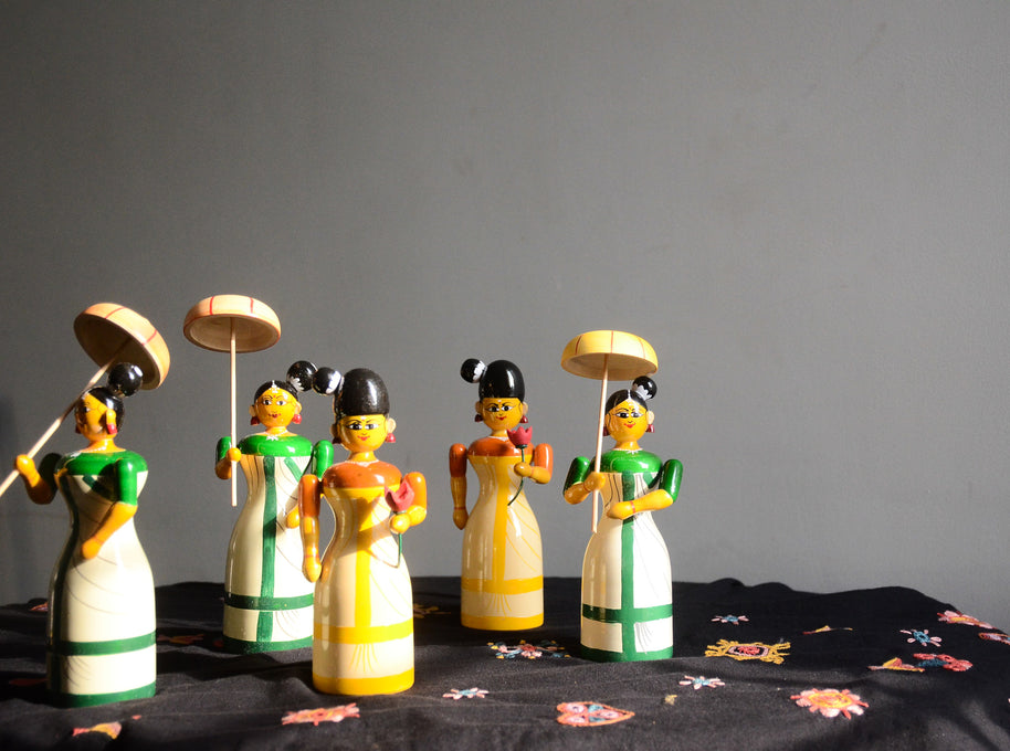 Kondapalli - Pair of Kerala Style Girls