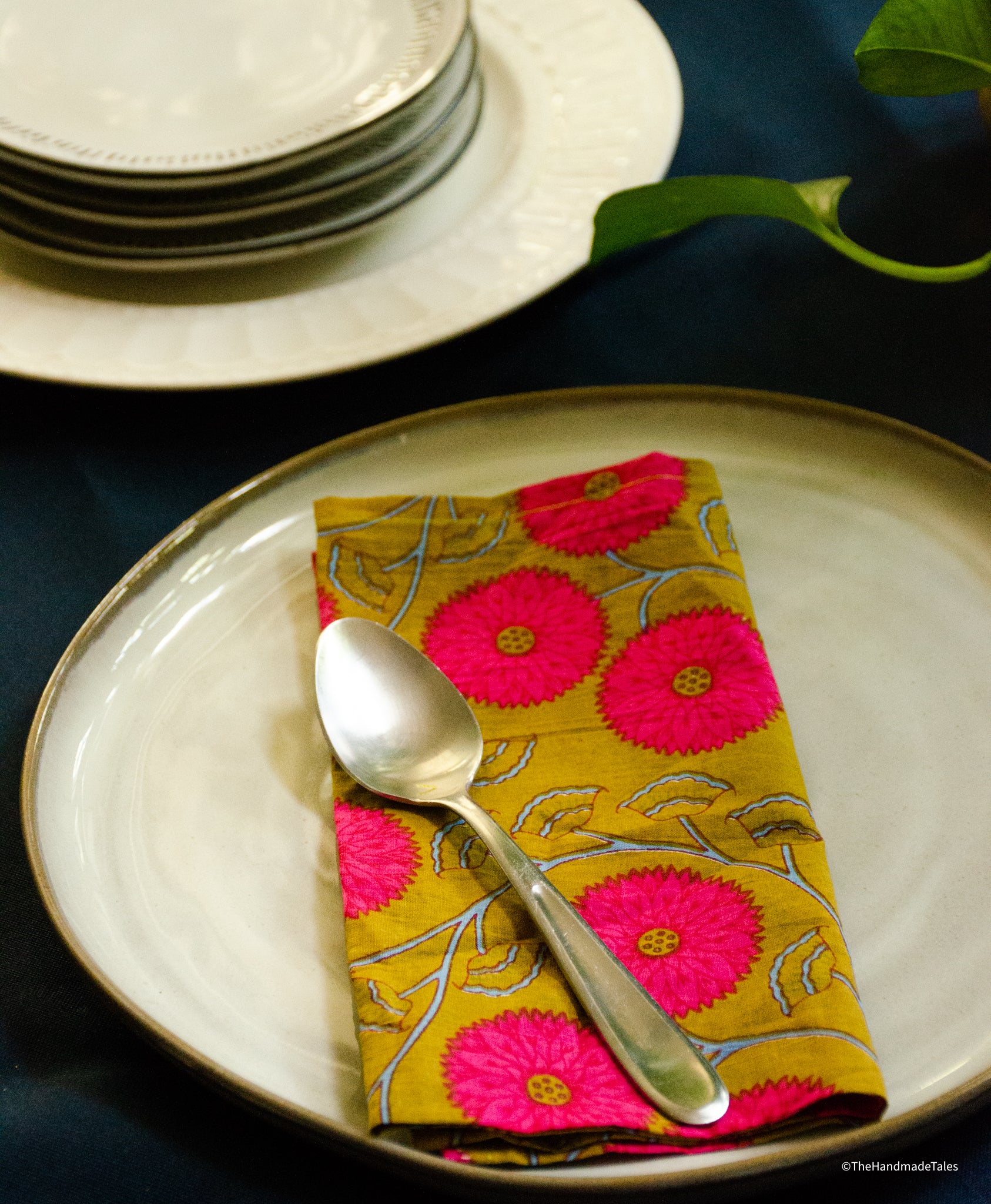 Field of Pink Poppies Napkins - Set of 4