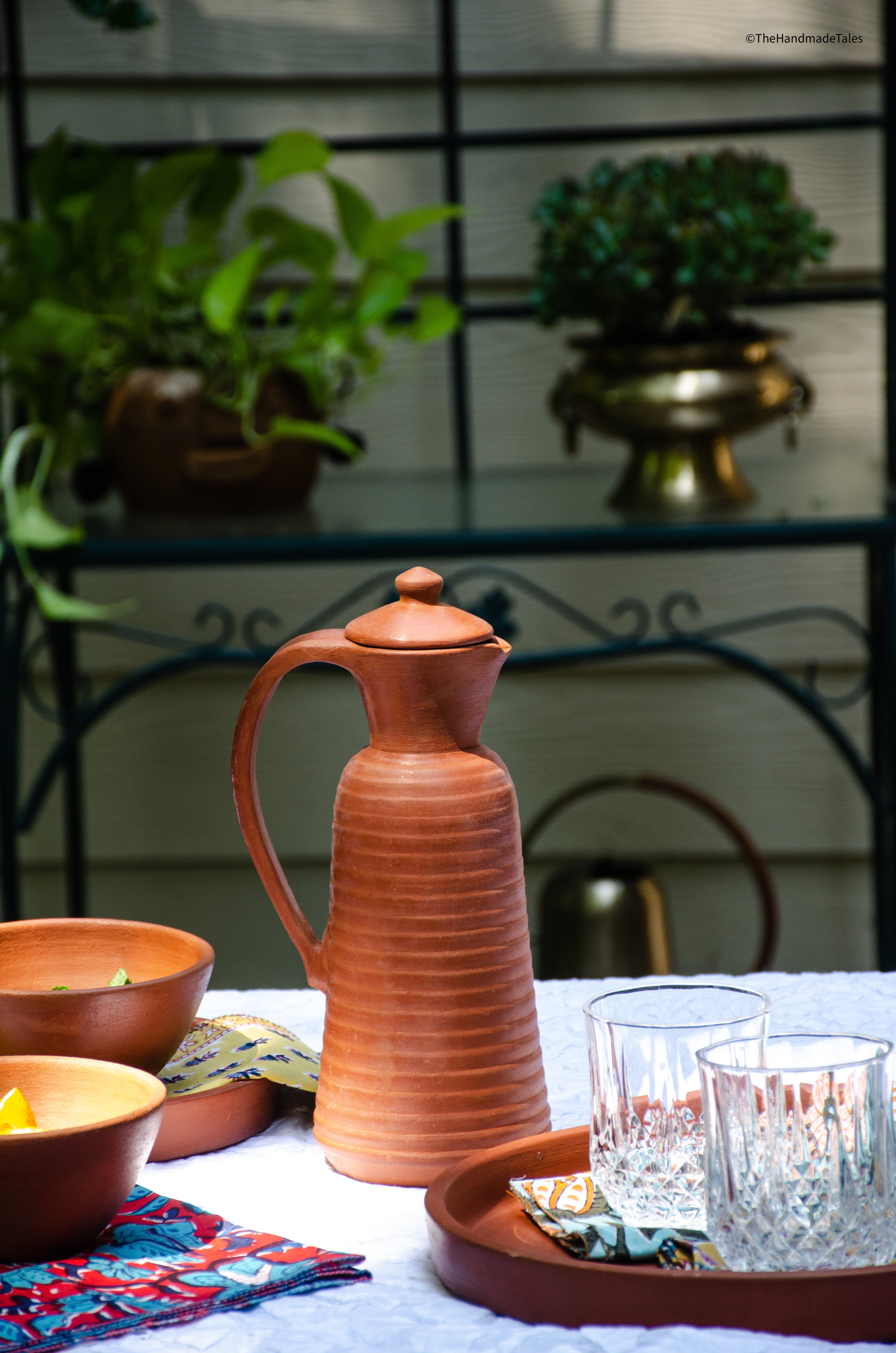 Madhu Handmade Terracotta water pitcher